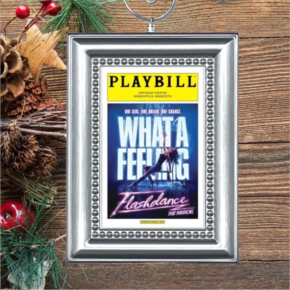 Flashdance Broadway‎ Musical Playbill Christmas Tree Ornament - Picture 1 of 3